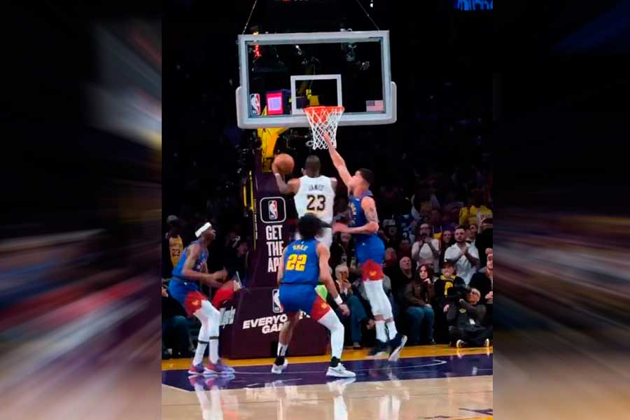 VIDEO| El momento que LeBron James hizo historia: El primero en llegar a 40 mil puntos en NBA