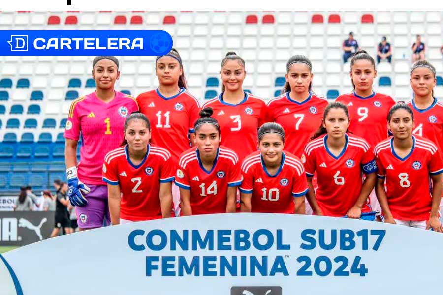 Cartelera de Fútbol por TV: La Rojita Sub-17 Femenina busca clasificar ante Bolivia
