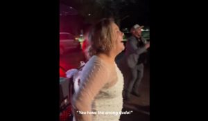 VIDEO| El increíble y divertido chascarro de novia que confundió a su marido en plena boda