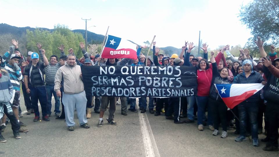 Pescadores Artesanales y Lafkenches se unen contra Ley Longueira