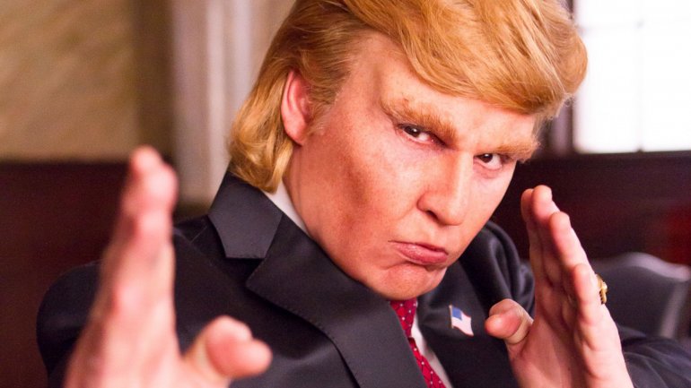Johnny Depp interpreta a Donald Trump en paródica película