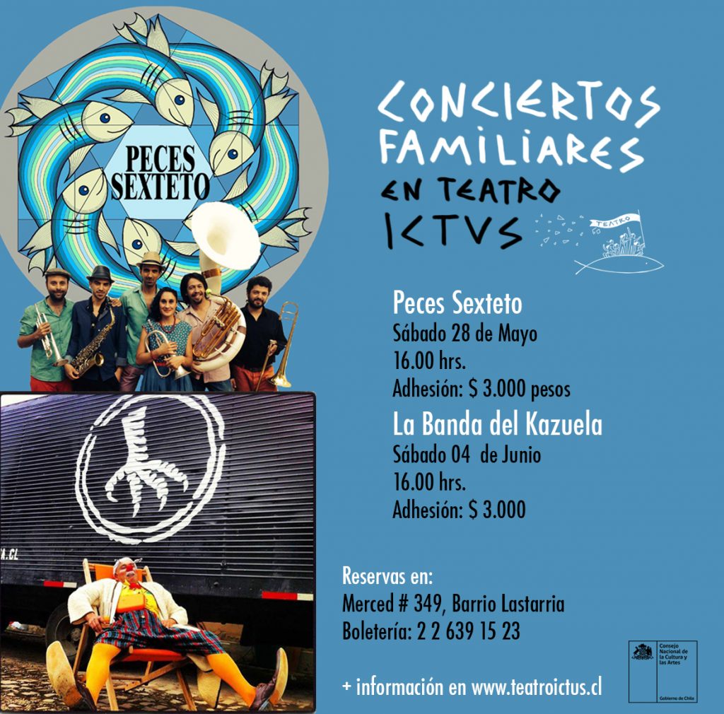 Congreso inicia temporada de conciertos íntimos y familiares en Teatro Ictus