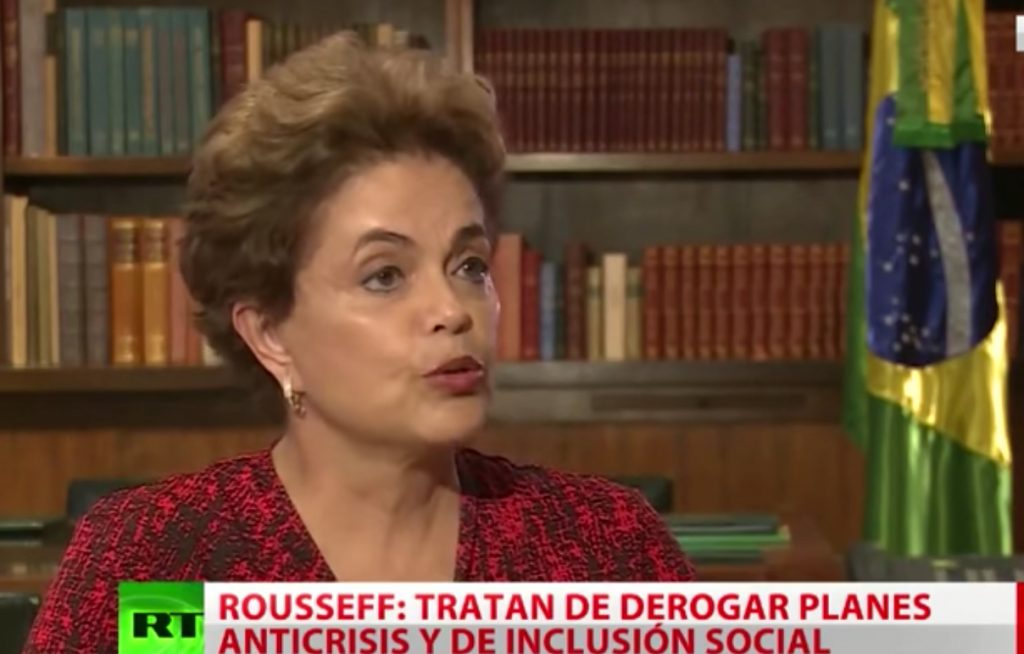 Dilma Rousseff saca la voz: «El programa que perdió en las elecciones de 2014, sin pasar por las urnas, llega a controlar el Estado»