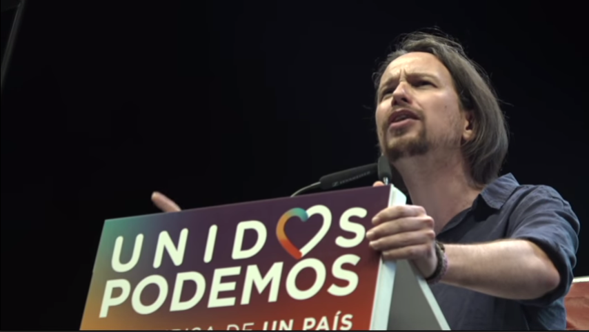 VIDEO| El cierre de campaña de Podemos que nuevamente citó a Salvador Allende