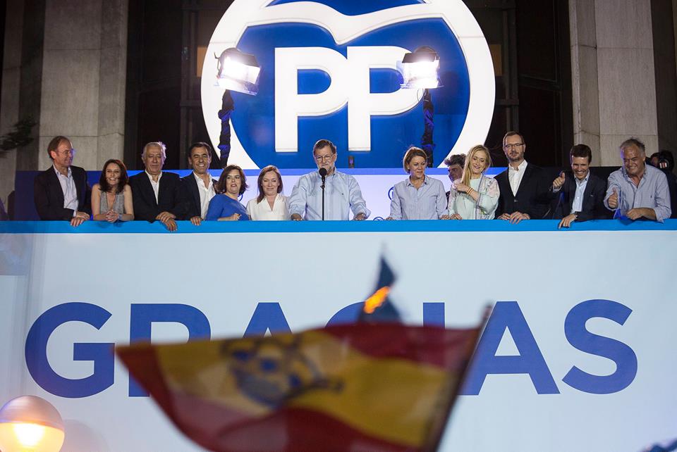 No hubo sorpresa: PP de Rajoy gana en elecciones de España aunque sin mayoría absoluta