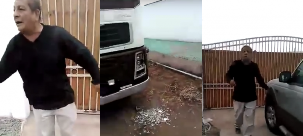 VIDEO| Ariqueño arremete contra bolivianos por estacionar afuera de su casa: «Te mato, ctm»