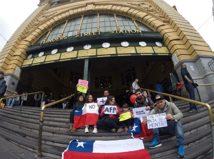 FOTOS| De Melbourne a Punta Arenas: Marcha No+AFP convoca a millones de chilenos