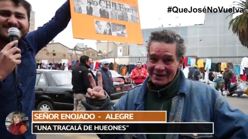 VIDEO| #QueJoséNoVuelva: El viral de Noesnalaferia donde la calle repudia al creador de las AFP