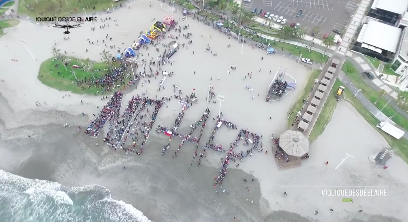 VIDEO| La espectacular toma aérea de la marcha «NO + AFP» en Iquique