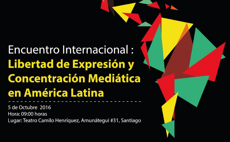 15 organizaciones de América Latina se reúnen en Chile para debatir sobre el impacto de la concentración mediática en la libertad de expresión.