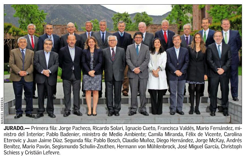 Jurado del premio «100 mujeres líderes» de El Mercurio está compuesto por 18 hombres y 3 mujeres