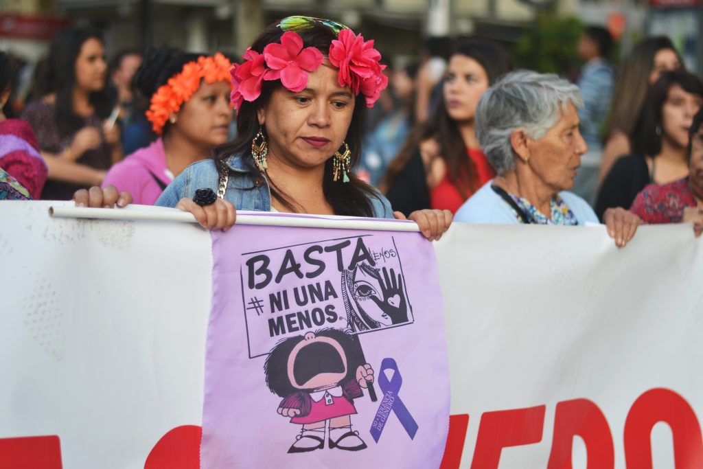 FOTOS| Vivas nos queremos: Así fue la segunda marcha del #NiUnaMenos en Santiago