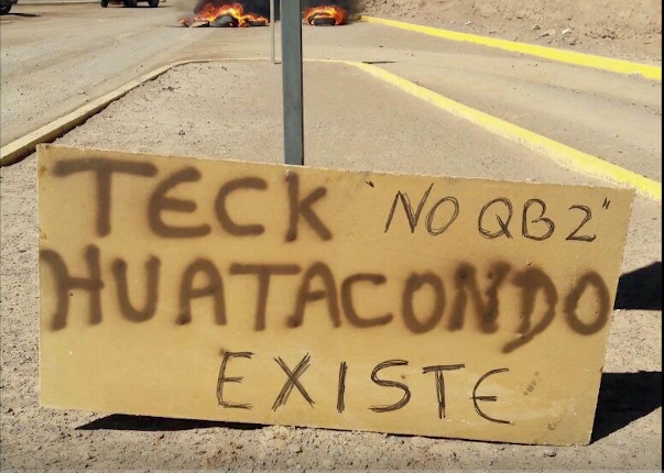 Comunidad de Huatacondo indignada con Minera Teck Quebrada Blanca por impacto ambiental en su territorio