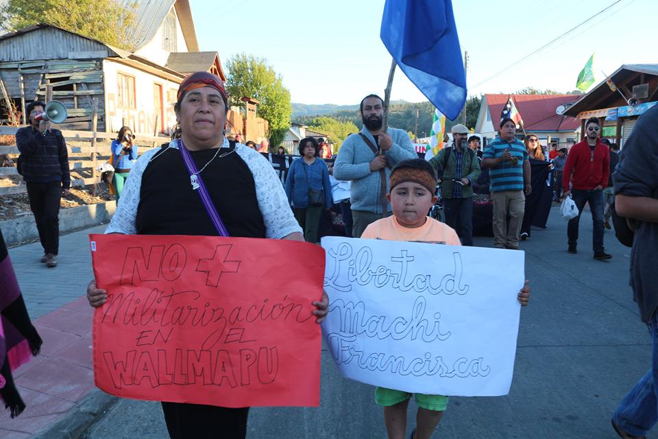 Amenazas a la Machi Francisca Linconao mientras todo el territorio exige su libertad