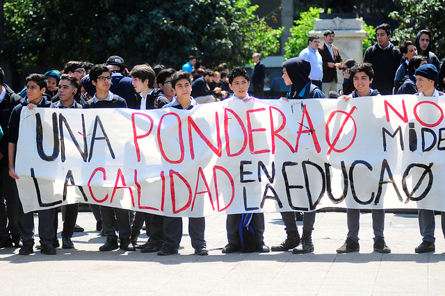 Evalúan con un 3,7 la calidad de la educación en Chile
