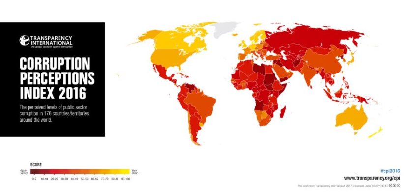 Según Transparencia Internacional, Chile es el segundo país menos corrupto de Latinoamérica