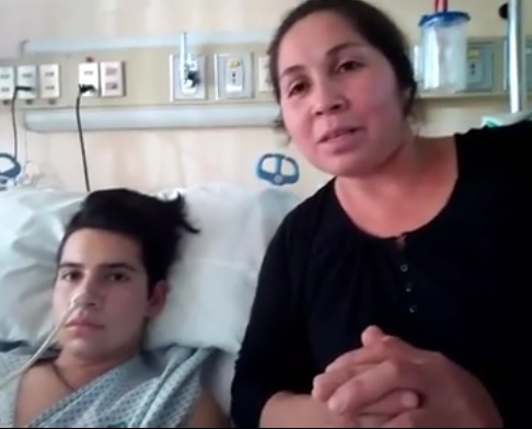 Familia de Brandon Hernández Huentecol teme por su integridad tras llegada de militares