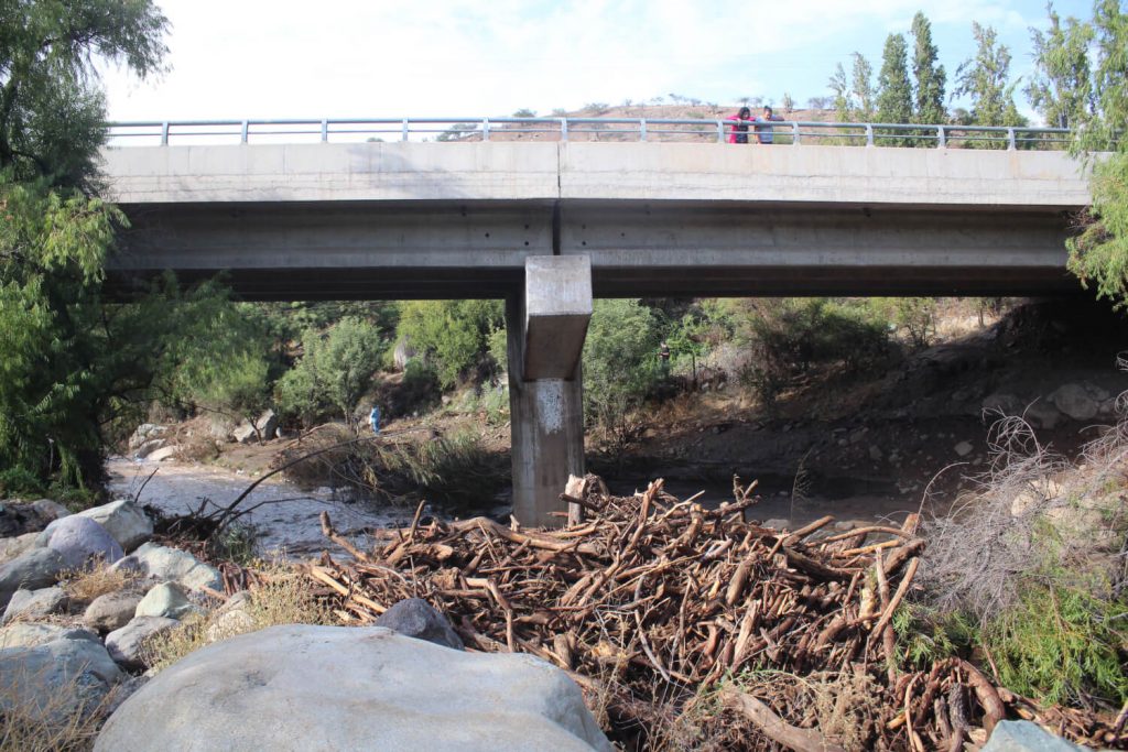 FOTOS| Los daños del aluvión que afectó al sector Calle Larga de Los Andes