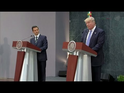 Filtración revela que Trump habría amenazado a Peña Nieto con enviar tropas estadounidenses a México