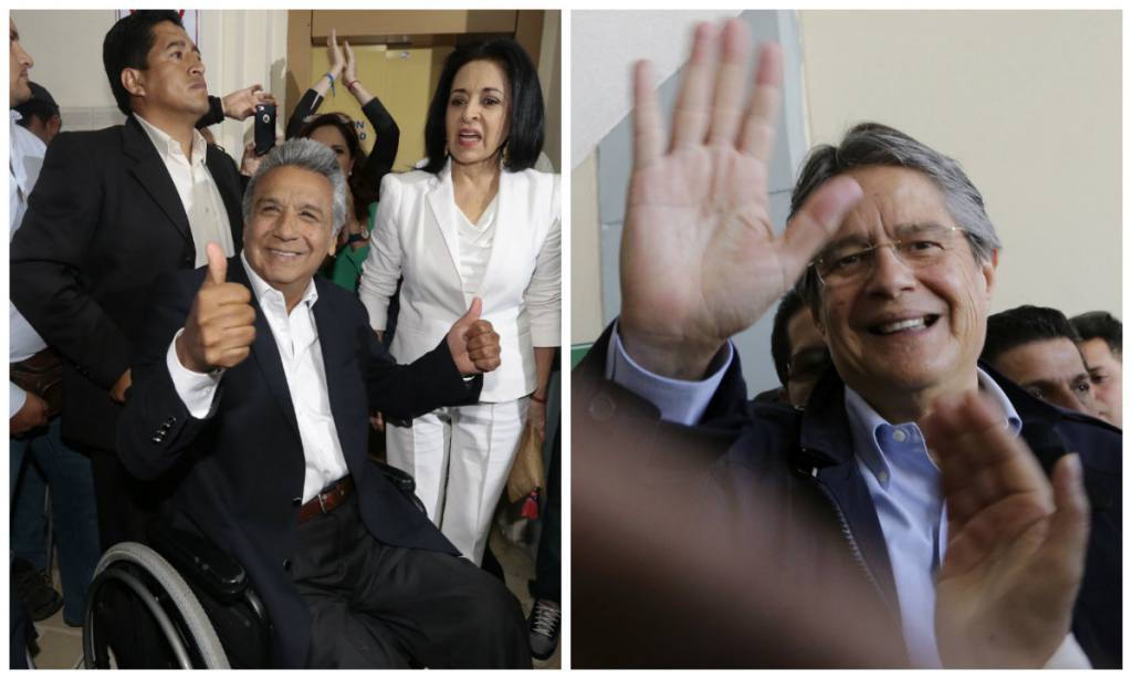 Ecuador: Con un 98,5% escrutado, la tendencia ratifica una segunda vuelta entre Moreno y Lasso