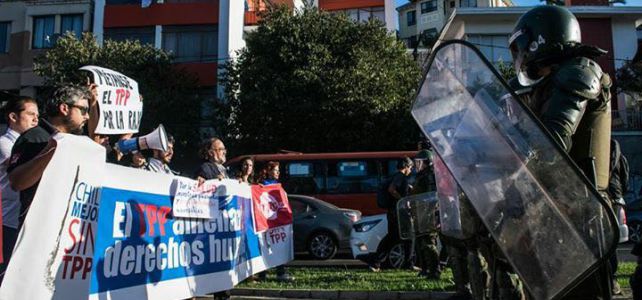 Chile Mejor sin TPP: «El gobierno de Chile reprimió, pero no pudo resucitar el TPP»