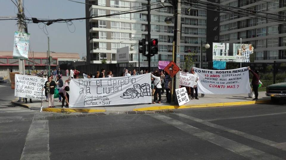 Coordinadora de Comités de Vivienda de Ñuñoa anuncia movilizaciones: «Exigimos el derecho a vivir en nuestra comuna»