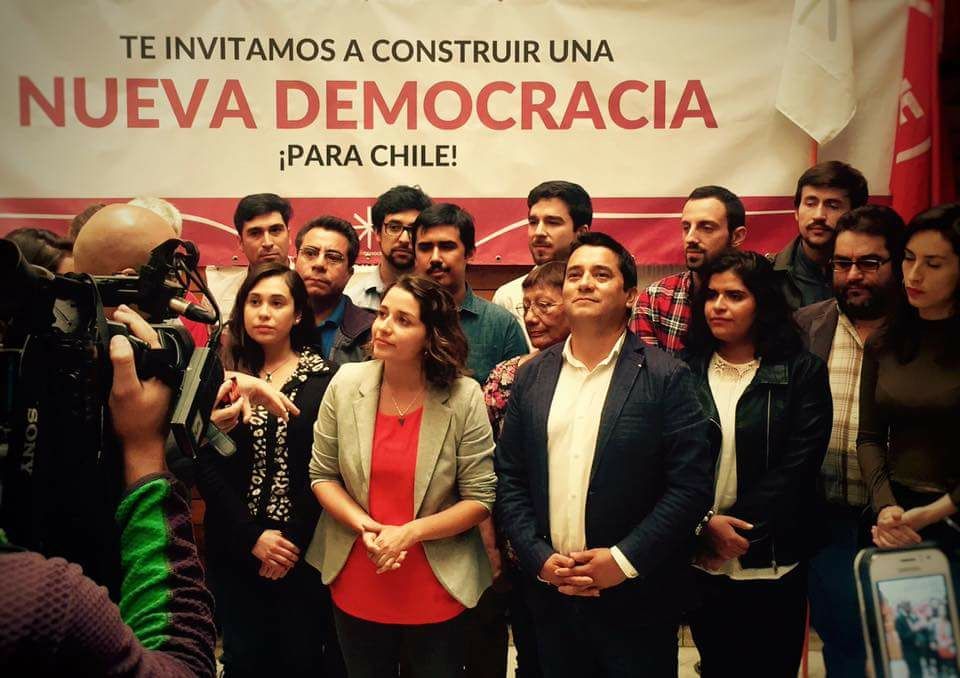 Cristian Cuevas y Carla Amtmann lideran precandidaturas de Nueva Democracia para el Frente Amplio