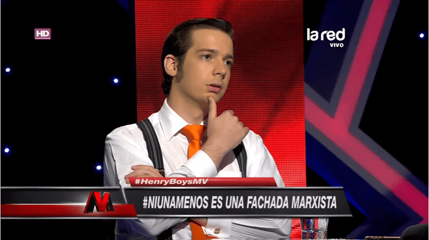 VIDEO| Henry Boys más delirante que nunca: «#NiUnaMenos es una fachada marxista»