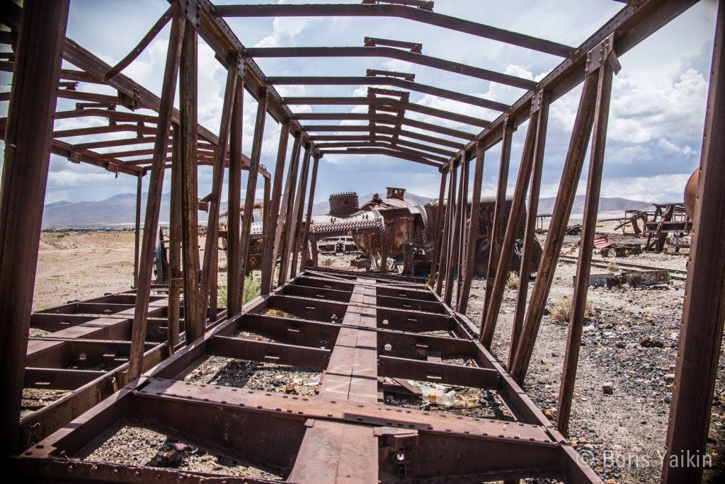 FOTO PERIODISMO| Plata oxidada: El cementerio de trenes de Uyuni