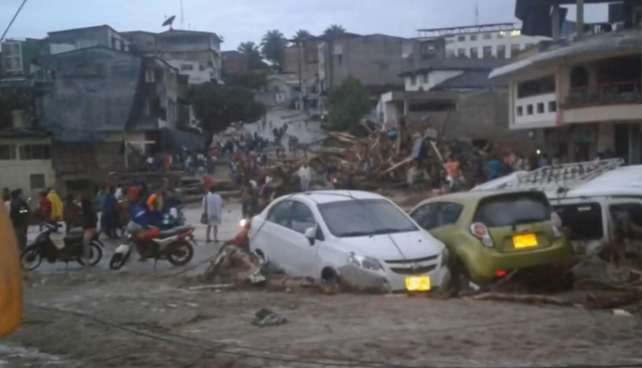 Llegan a más de 250 los muertos por aluviones en Mocoa, Colombia