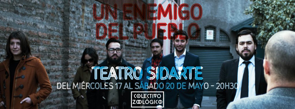 Retrospectiva de compañía teatral «Colectivo Zoológico» en Teatro Sidarte desde el 17 de mayo
