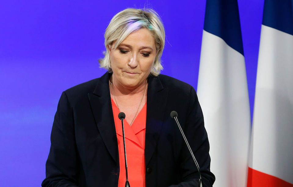 La derrota de Marine Le Pen