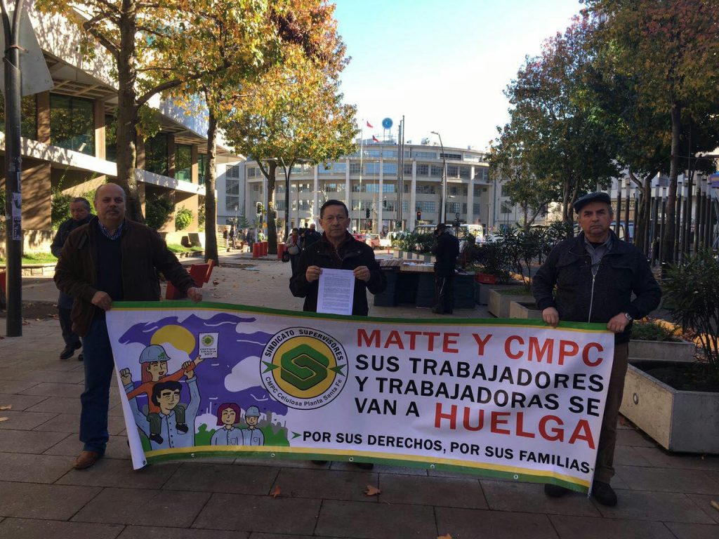 Sindicato de Supervisores de Empresas CMPC advierten con huelga en medio de compleja negociación colectiva