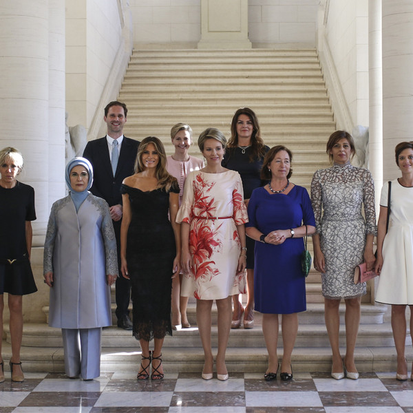 Registro histórico: Esposo del Primer Ministro de Luxemburgo posó junto a primeras damas