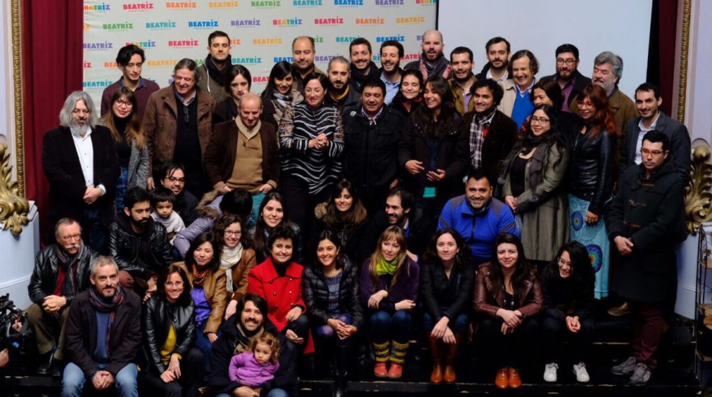 46 hombres y 32 mujeres: Beatriz Sánchez presentó al comando de su candidatura presidencial