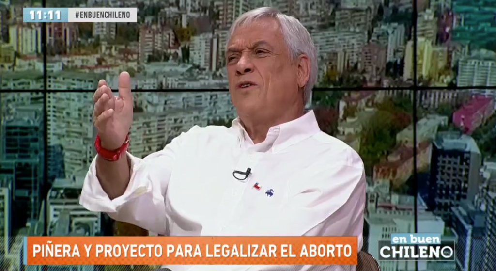 El duro round que protagonizaron Sebastián Piñera y Pato Fernández por el aborto