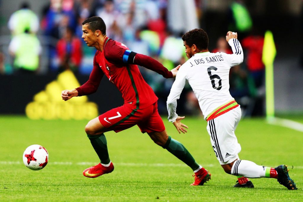 México empata en los descuentos con Portugal en su debut en la Copa Confederaciones