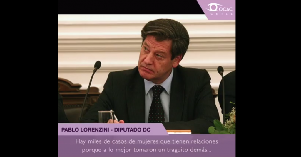 VIDEO| De Piñera a Lorenzini: El OCAC compiló en un minuto los casos de machismo en la política chilena
