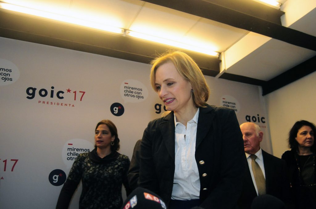 Carolina Goic suspenderá su rol como timonel de la DC para dedicarse 100% a ser candidata presidencial