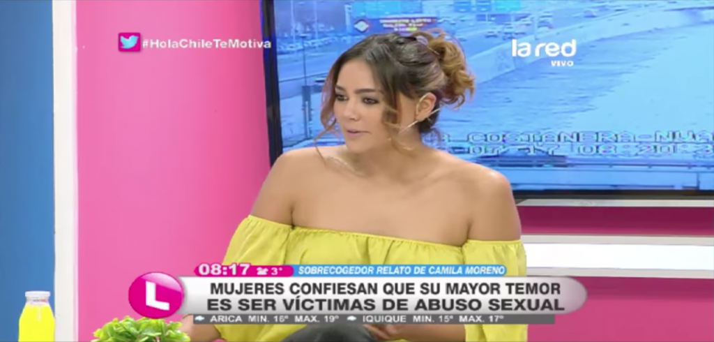 Camila Recabarren confiesa que fue víctima de abusos cuando era niña por parte de un familiar