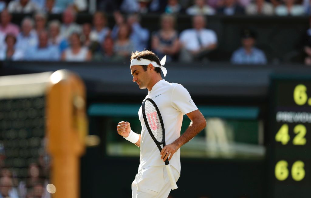 Djokovic y Murray eliminados, camino libre para su majestad: Federer se mete entre los 4 mejores de Wimbledon