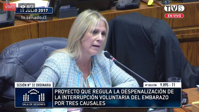 REDES| Aplauden a rabiar la emotiva intervención de Lily Pérez tras votar a favor de la causal de violación en el Senado