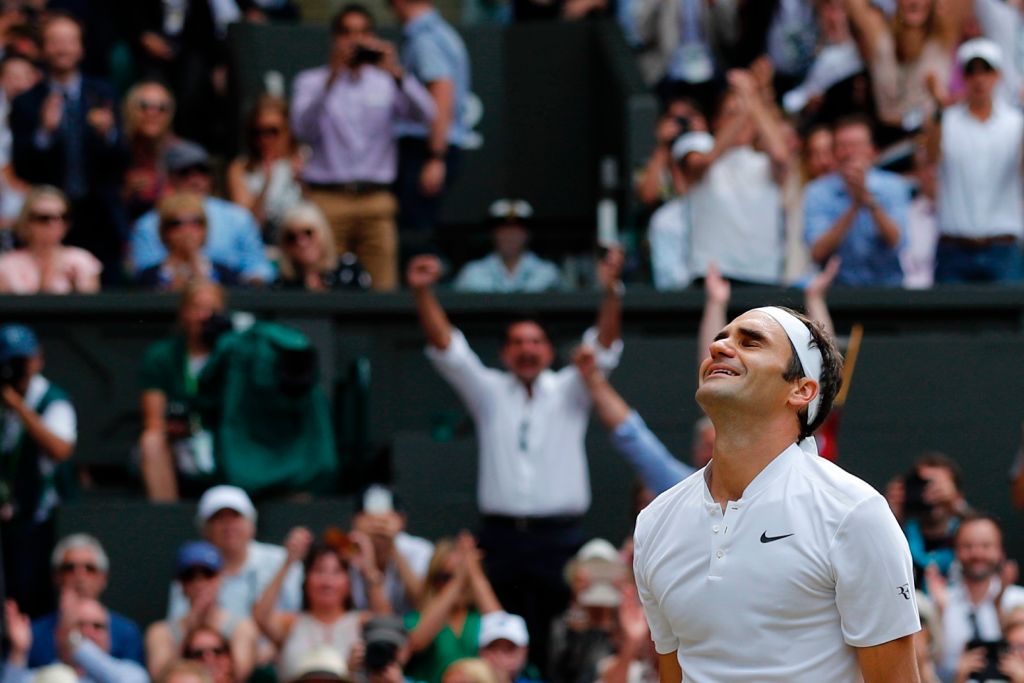 Las lágrimas de Roger Federer tras ganar Wimbledon por octava vez: «Todos mis sueños se hicieron realidad aquí»