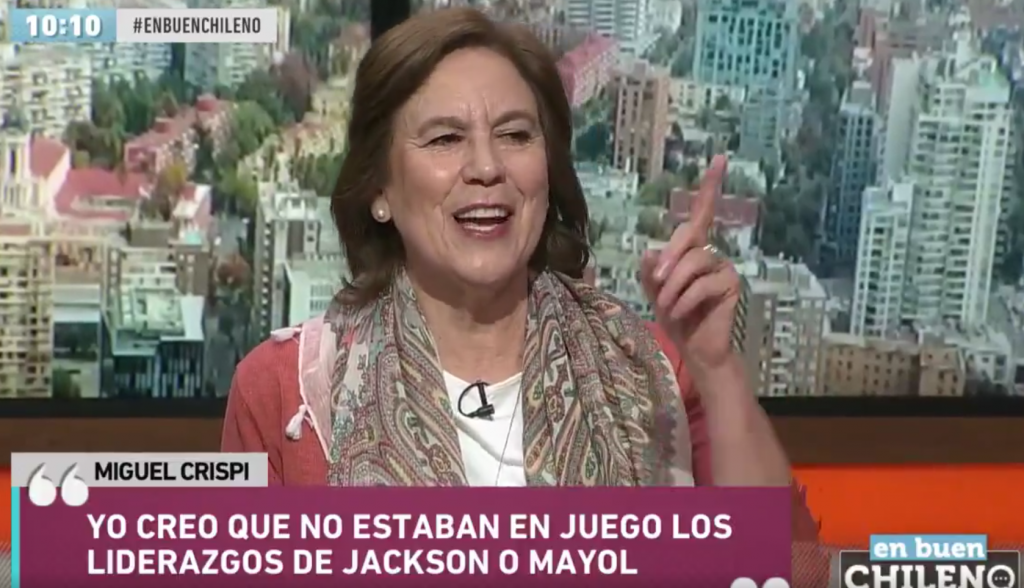 VIDEO| La mordaz ironía de Mariana Aylwin a Miguel Crispi por los audios de WhatsApp del Frente Amplio