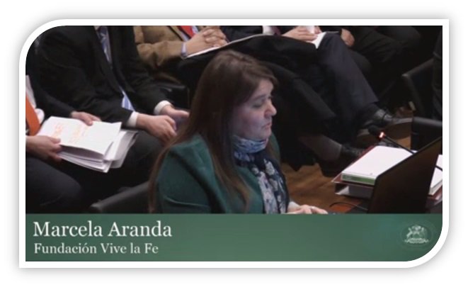 Marcela Aranda expuso ante el TC por despenalización del aborto: «Esta ley obliga al niño a morir»
