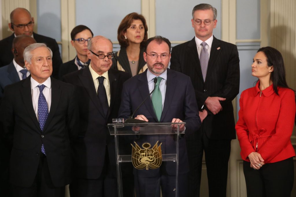 Declaración de Cancilleres sobre Venezuela: «No reconocemos la Asamblea Nacional Constituyente»