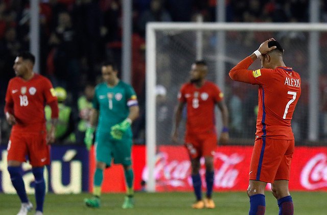 Chile cae al 9° puesto del Ranking FIFA y deja de ser cabeza de serie en caso de clasificar al Mundial