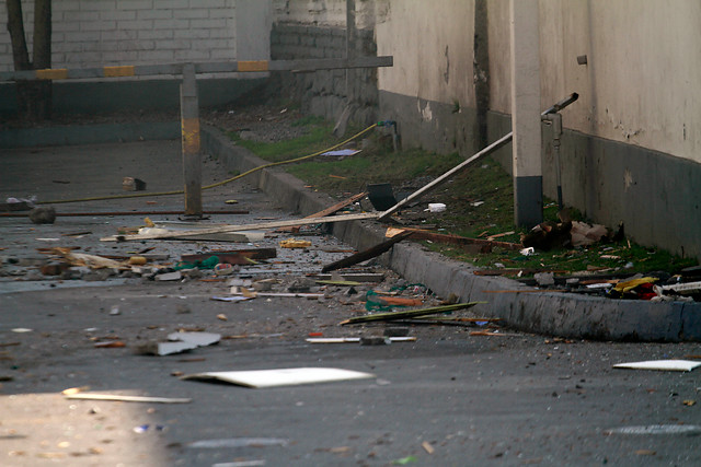 FOTOS| Fuerte explosión afecta a departamento en pleno barrio Bellavista