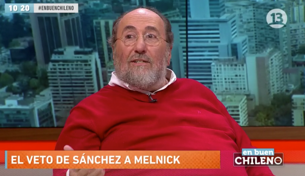 Sergio Melnick responde tajante a veto de Beatriz Sánchez: «Cree que tiene derecho a censura»