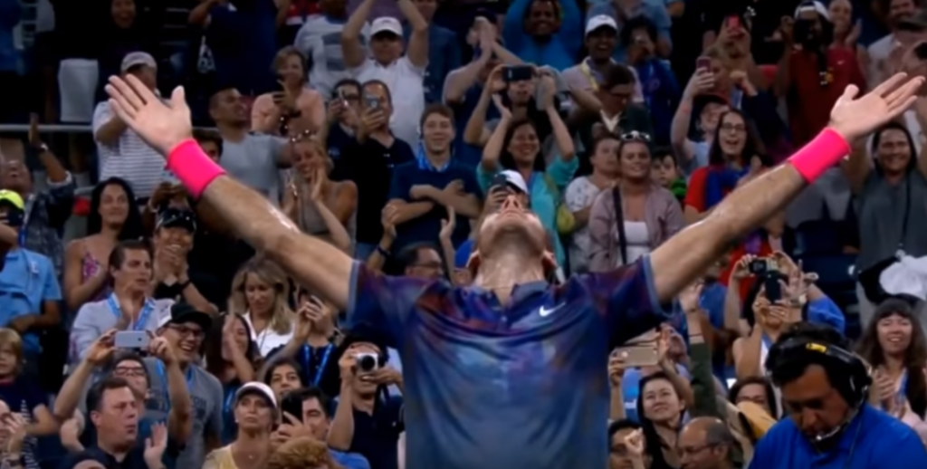 VIDEO| El argentino Juan Martín del Potro se hace gigante para derrotar a Roger Federer en el US Open
